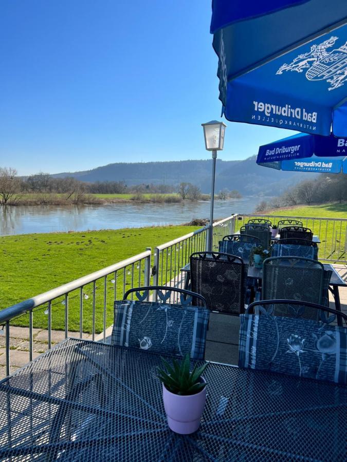 Camping Am Bootshaus Beverungen Exteriér fotografie